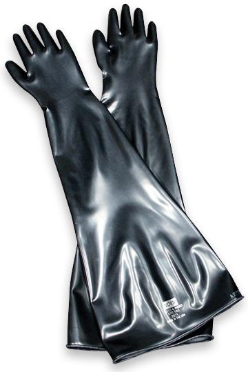 North Butyl Dry Box Gloves-Glove Box Gloves