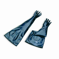 Neoprene Lead-Loaded Glovebox Gloves