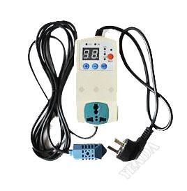 Humidity & Temperature Monitor with Detachable Probe and KF-25 OR KF-40 Feedthrough YD-RH-606B