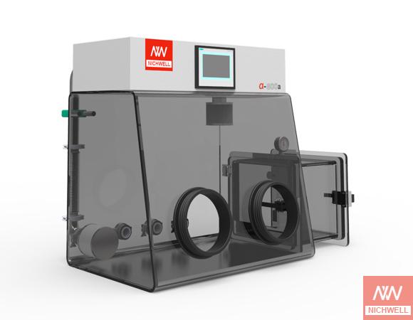 α-650A  Acrylic Glovebox Oxygen < 1 ppm, Water < 1 ppm