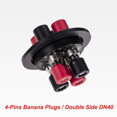 4-Pins Banana Plugs Double Side DN40