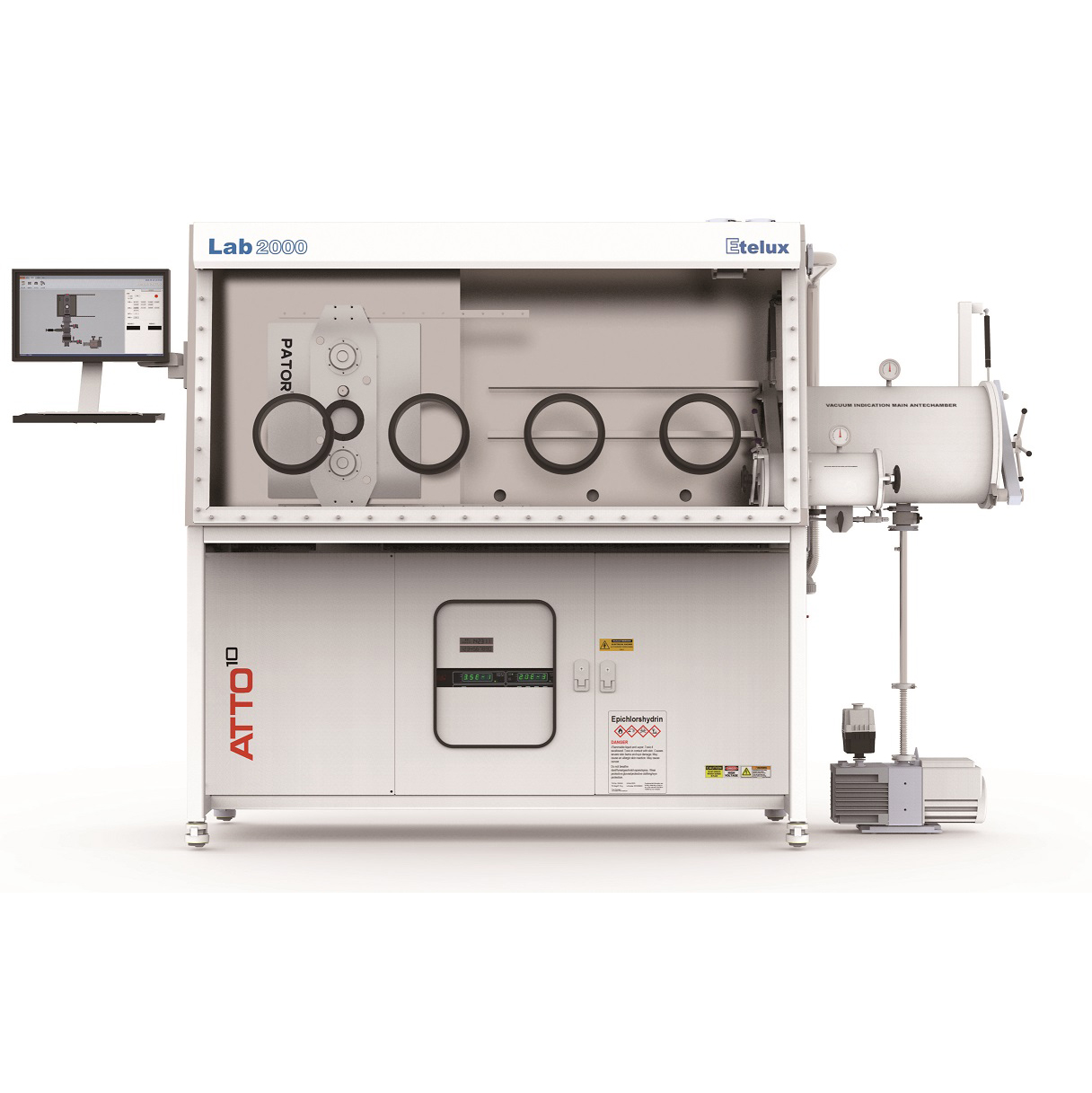 Full Automatic High Vacuum Thermal Evaporation Coating System ET-EVAP400C-1