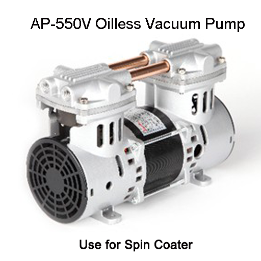 92L/min Oilless Vacuum Pump AP-550V，Use for Spin Coater